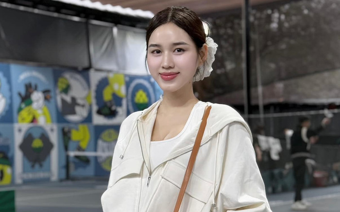 Hoa hậu Đỗ Thị Hà đổi gu thời trang tập Pickleball theo mùa Ảnh 2