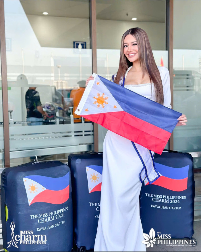 Miss Charm Philippines - Kayla Jean Carter. 