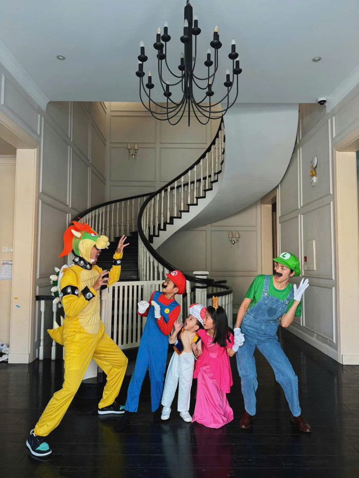 Tổ ấm nhỏ hạnh phúc của gia đình Tăng Thanh Hà. Ảnh: FBNV