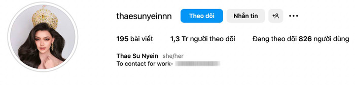 Thae Su Nyein còn gỡ bỏ danh hiệu trong nước.