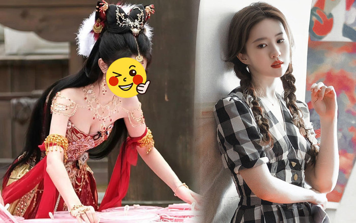 Nữ diễn viên 9x được khen đẹp hơn Lưu Diệc Phi diện áo bó sát khoe cặp 'tuyết lê' căng tràn Ảnh 2