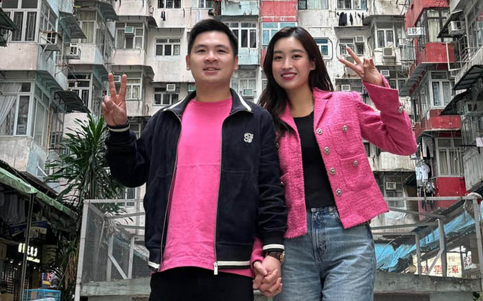 Vợ chồng Hoa hậu Đỗ Mỹ Linh ngọt ngào trong chuyến du lịch Ảnh 2