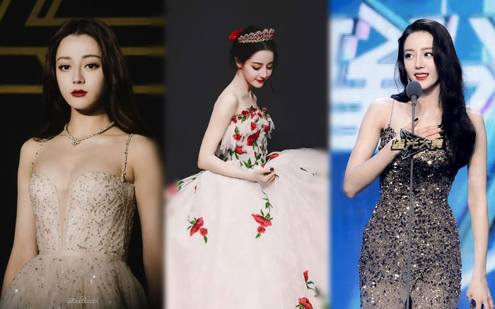 Những tạo hình thảm đỏ được phong thần của Địch Lệ Nhiệt Ba được dân tình 'đào' lại giữa dòng sự kiện.