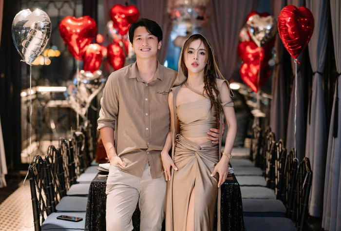 Diễn viên Huỳnh Anh hết lòng chiều chuộng, yêu thượng vợ. (Ảnh FBNV)