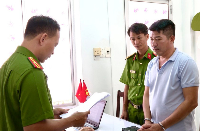 Ông Nguyễn Đức Thành bị bắt vào ngày 15/12/2023. Ảnh: Báo Pháp luật.