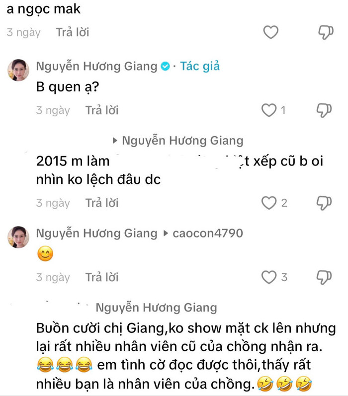 Danh tính của bạn trai Hương Giang được nhiều người nhận ra. Ảnh: Chụp màn hình