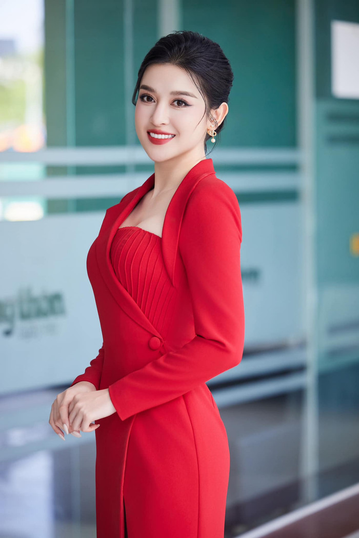 Á hậu Huyền My tích cực tham gia các hoạt động thiện nguyện, công tác xã hội. Ảnh: FBNV