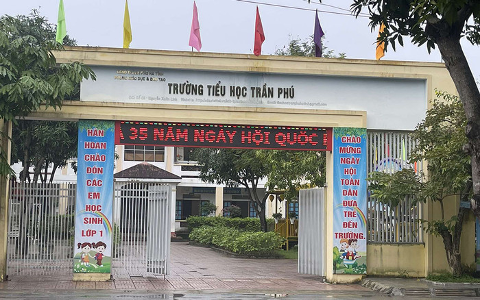 Trường Tiểu học Trần Phú. Ảnh: T.L