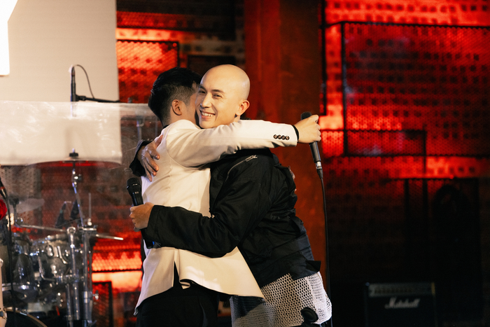 Hoàng Anh Vũ và nhạc sĩ Hà Anh là những đồng nghiệp thân thiết. 