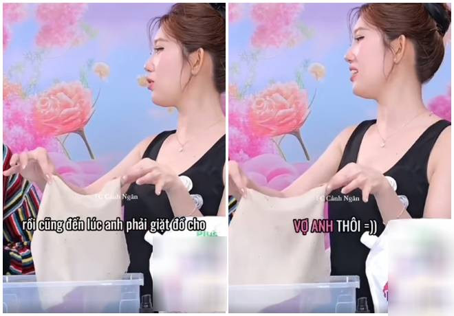 Thúy Ngân 'nhắc khéo' Võ Cảnh chuyện kết hôn? (Ảnh FC Cảnh Ngân)