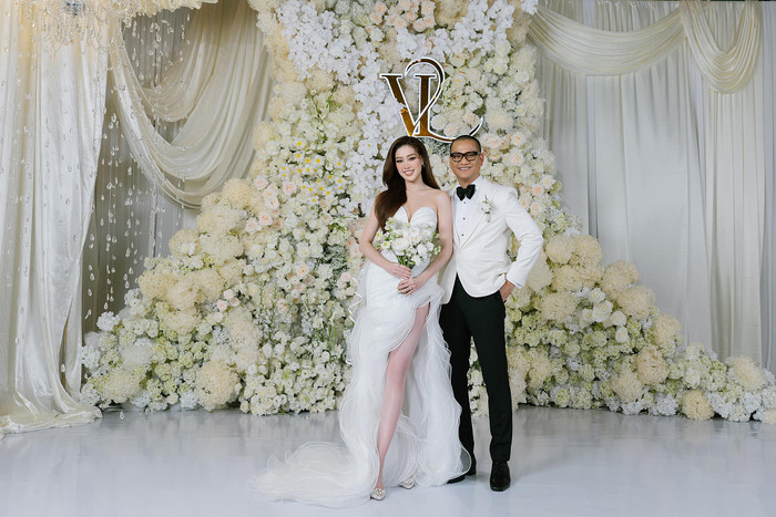 Món quà đặc biệt Hoa hậu Khánh Vân tặng chồng trong đám cưới Ảnh 1