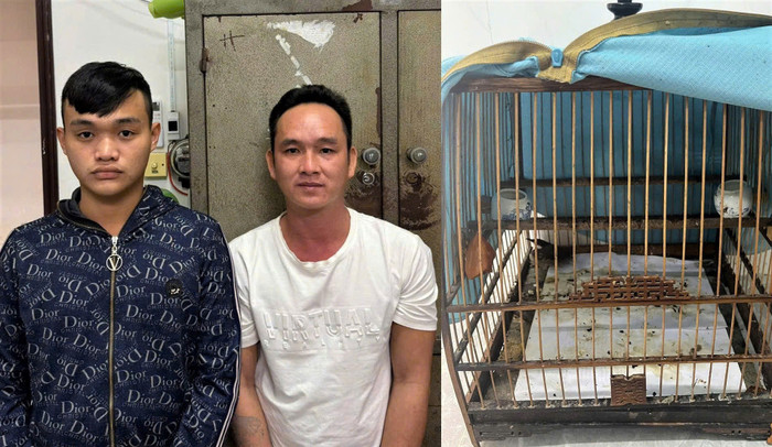 Hai đối tượng và tang vật