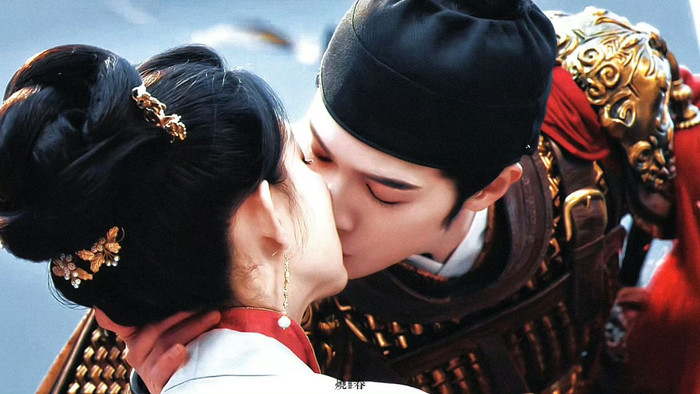 Mạnh Tử Nghĩa và Lý Quân Nhuệ gặp khó khăn khi đóng cảnh hôn.