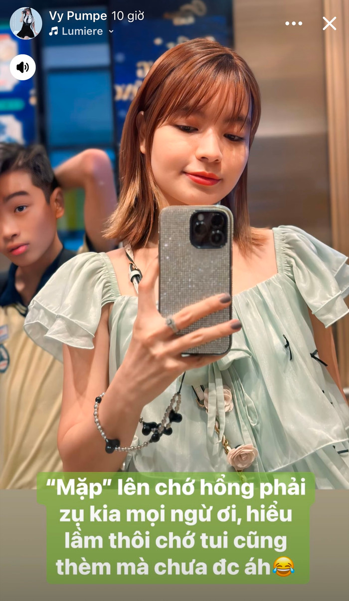 Vợ Mạc Văn Khoa phủ nhận chuyện đang mang thai lần 2. (Ảnh: FBNV)