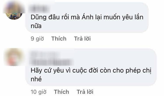 Khán giả đồn đoán về chuyện tình cảm của Trương Ngọc Ánh với Anh Dũng. (Ảnh chụp màn hình)