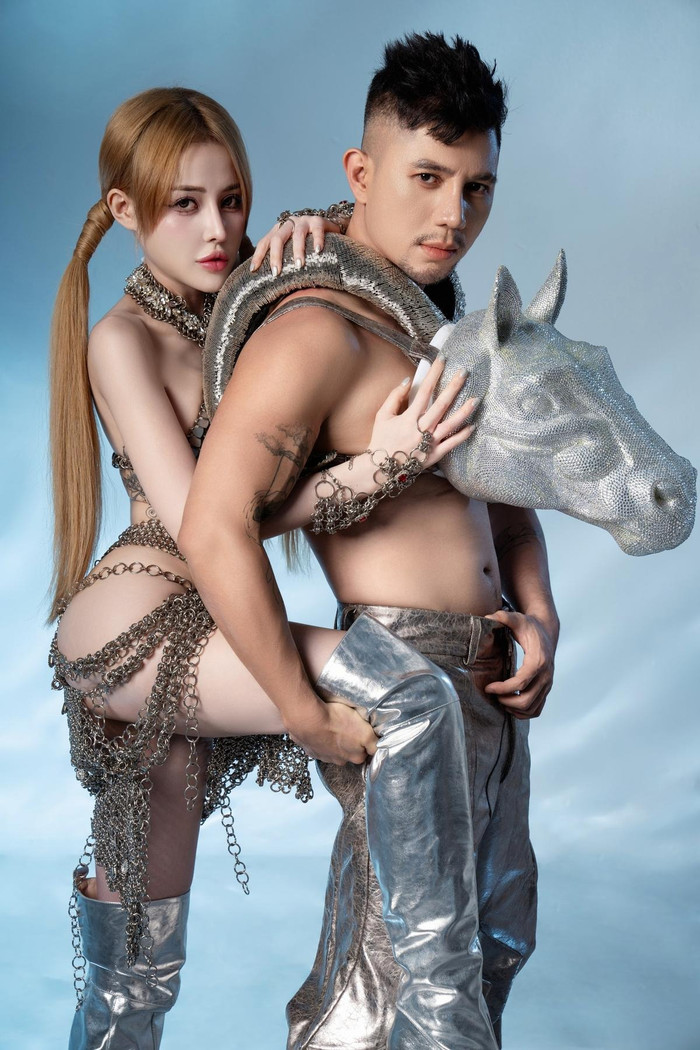 Ngân 98 và Lương Bằng Quang vướng nhiều thị phi. (Ảnh FBNV)