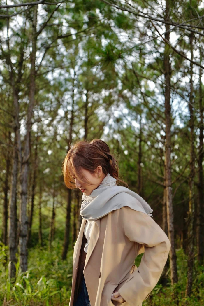 Phía Khả Ngân cho biết cô và Thanh Sơn chưa từng xác nhận hẹn hò. (Ảnh FBNV)