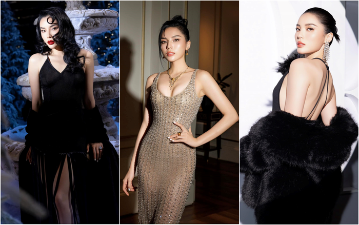 Hoa hậu Kỳ Duyên lại 'đốt mắt' với vòng một căng tràn gợi cảm Ảnh 2