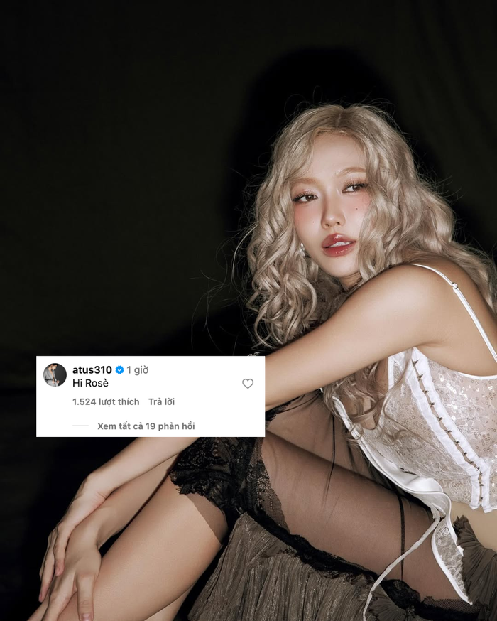 Việc Anh Tú để lại bình luận dưới bộ ảnh mới nhất của Diệu Nhi đã thu hút sự chú ý từ phía một bộ phận khán giả. Ảnh: Instagram dieu_nhiii