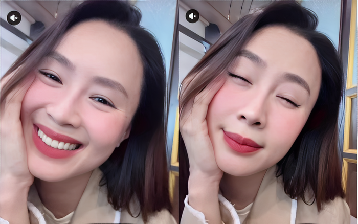 Nữ diễn viên khoe nhan sắc lão hoá ngược, ngày một trẻ đẹp qua ảnh cận mặt.