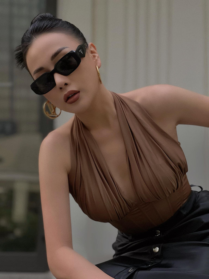 Phương Oanh sở hữu gu thời trang thời thượng khiến công chúng thêm phần háo hức về những tạo hình của nữ diễn viên trong các phần thi kế tiếp tại Bước Nhảy Hoàn Vũ.