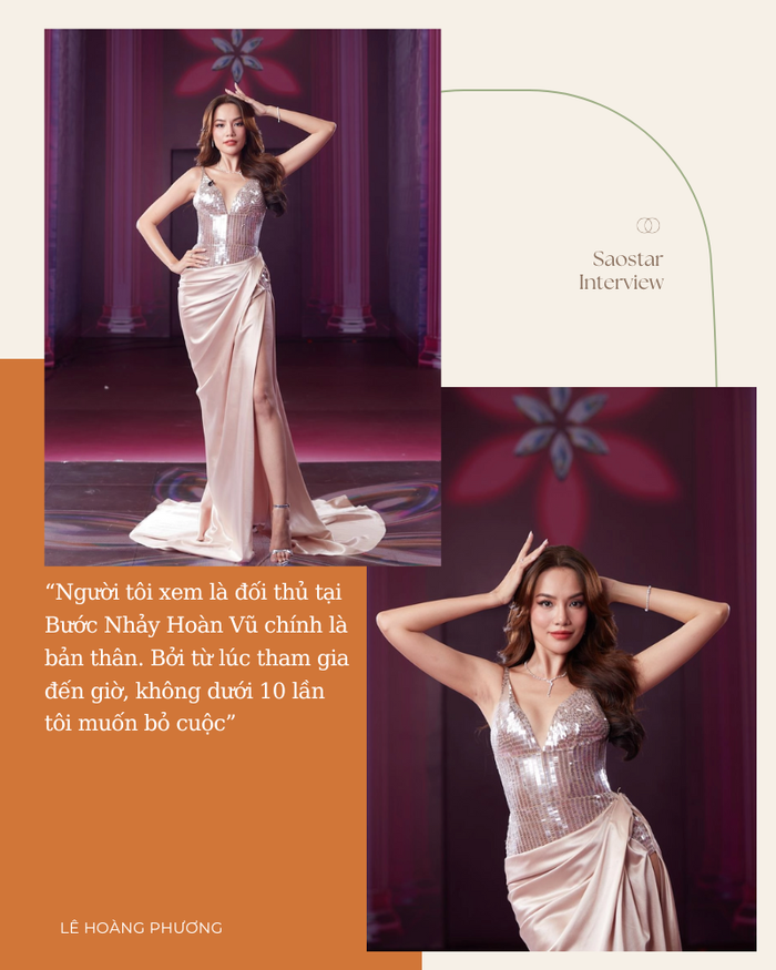 Lê Hoàng Phương: 'Tôi sợ bản thân hối tiếc nếu bỏ cuộc ở Bước Nhảy Hoàn Vũ' Ảnh 1