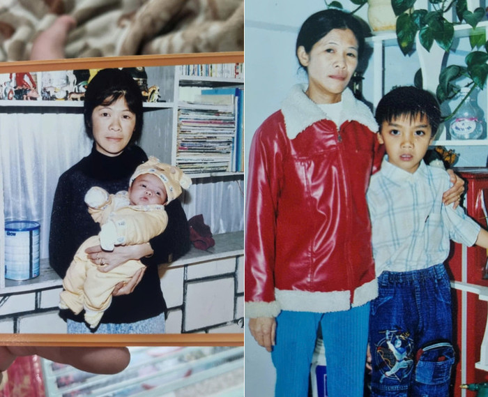 Người mẹ đã nuôi dưỡng và dạy dỗ chàng trai suốt 21 năm.