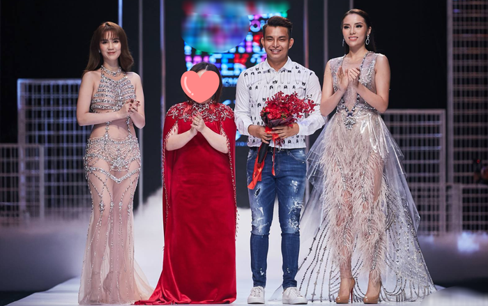 Ngọc Trinh từng đứng chung khung hình với Kỳ Duyên nhưng không hề bị 'át vía', thậm chí, cô nàng còn thon gọn, trẻ trung hơn cả đàn em. 