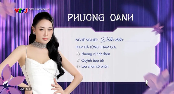 Phương Oanh sẽ thay thế Trương Quỳnh Anh trong chương trình Bước Nhảy Hoàn Vũ. (Ảnh Bước Nhảy Hoàn Vũ)