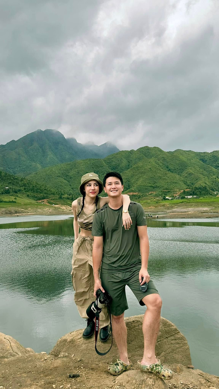 Nhiều khán giả đang tò mò về mối quan hệ hiện tại giữa Bạch Lan Phương và Huỳnh Anh. (Ảnh FBNV)