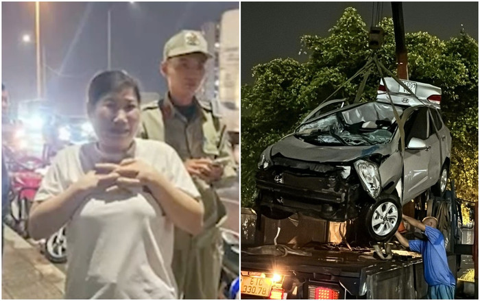 Mẹ nạn nhân có mặt ở hiện trường vụ tai nạn