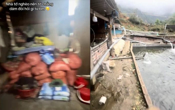 Cô gái lên mạng 'than nghèo' nhưng bí mật sau cánh cửa cũ khiến ai cũng ngỡ ngàng Ảnh 2