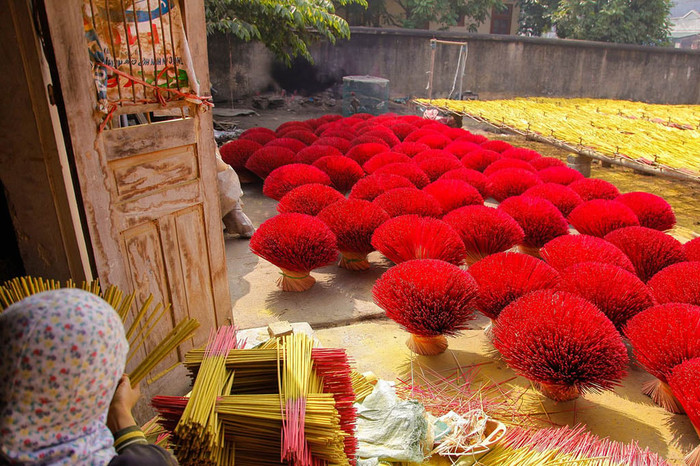 Làng hương Cao Thôn.