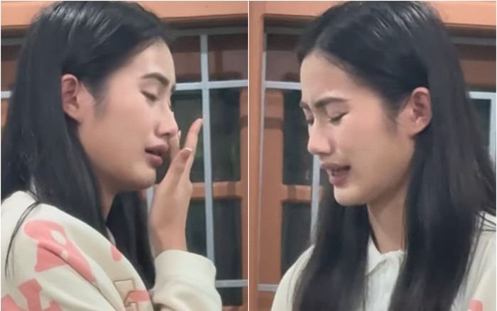 Hoa hậu Ý Nhi khóc nghẹn Ảnh 2