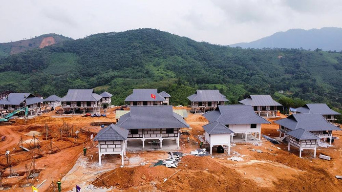 Khu tái định cư Làng Nủ.