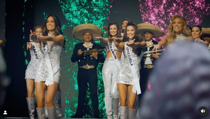 Trang chủ Hoa hậu Hoàn vũ đăng tải đoạn video tổng hợp những khoảnh khắc đáng nhớ tại mùa giải 2024. (Ảnh chụp màn hình)