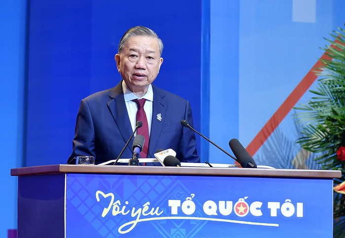 Tổng Bí thư Tô Lâm: Luôn đặt thanh niên ở vị trí trung tâm trong nhiều vấn đề lớn của đất nước - Ảnh: VGP/Đức Tuân 