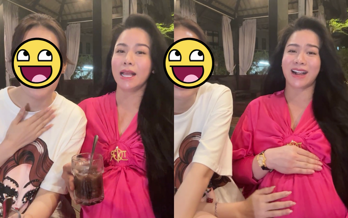 Showbiz 24h: Nhật Kim Anh cho biết hiện tại cô tăng 22kg, cơ thể mệt mỏi nhưng không bị rạn da, không bị nghén. Ảnh: Chụp màn hình
