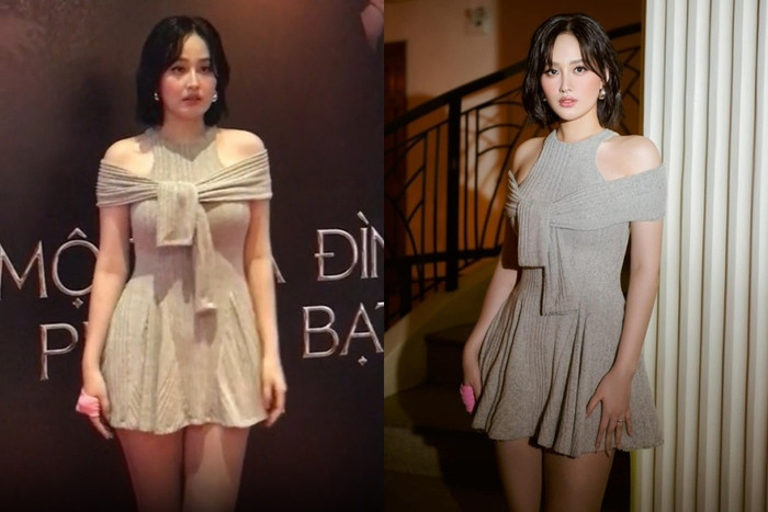 Mai Phương Thúy trong ảnh tự đăng và ảnh 'bị tag'. (Ảnh tổng hợp)