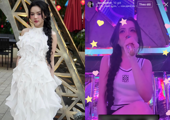 Tối 18/12, hot girl Ý Nhi - người được cho là bạn gái hiện tại của Xemesis tụ họp thân thiết bên cạnh bạn bè. (Ảnh: IGNV)