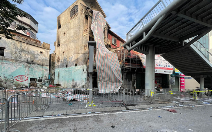 Hình ảnh mới nhất hiện trường vụ cháy quán hát làm 11 người tử vong ở Hà Nội Ảnh 2