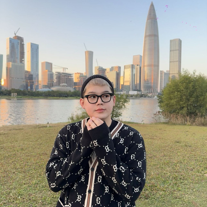 Long Chun là diễn viên, Tiktoker được nhiều người yêu mến. (Ảnh FBNV)