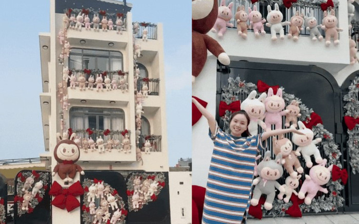 Triệu người choáng ngợp với căn biệt thự được trang trí Giáng sinh độc lạ ở TPHCM Ảnh 2