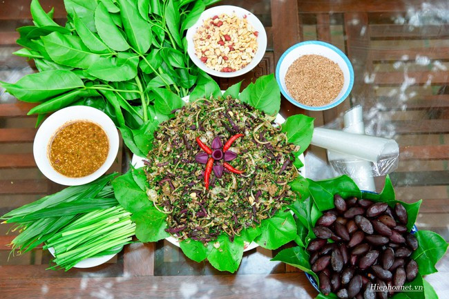 Đặc sản này mang hương vị khá lạ.