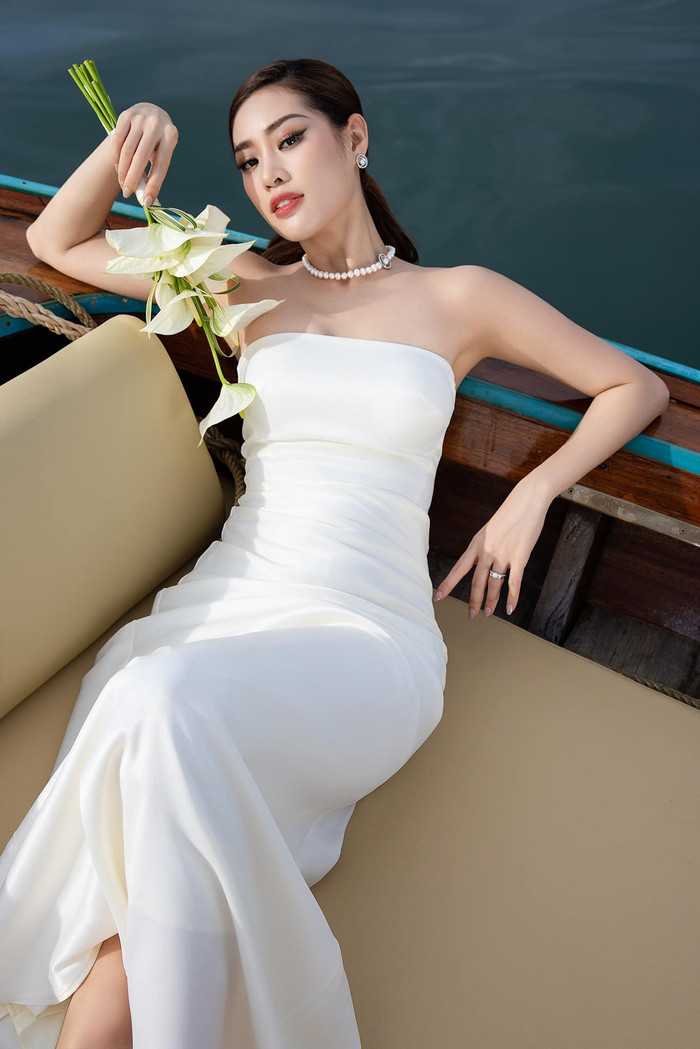Trước đó, Khánh Vân lên tiếng vì video Save The Date trước đám cưới bị 'ăn cắp' và bị đánh bản quyền. (Ảnh FBNV)