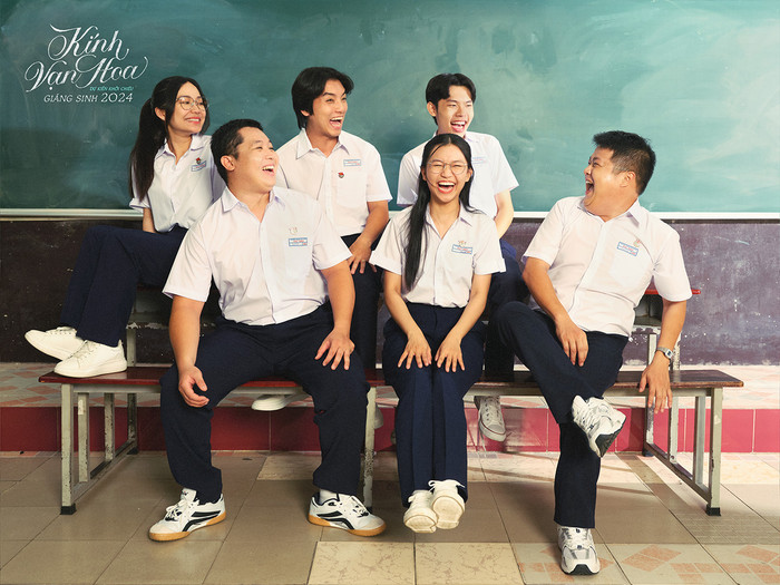 Dàn cast 2 thế hệ trong bản điện ảnh.