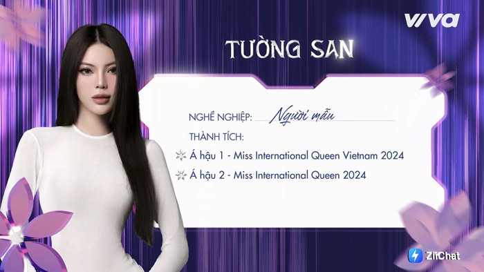 Á hậu Tường San chính thức xuất hiện tại Bước Nhảy Hoàn Vũ 2024. 