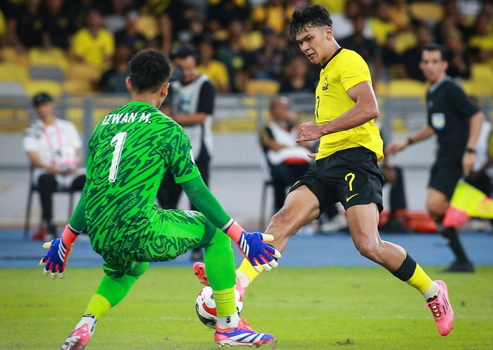 Tuyển Singapore hoà Malaysia 0-0 để giành quyền vào bán kết với ngôi nhì bảng A. Ảnh: FAM