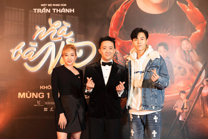 Phương Lan và Phan Đạt từng tham gia phim điện ảnh chiếu Tết của Trấn Thành. 