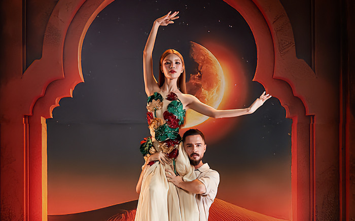 Á hậu Tường San sử dụng lại trang phục dân tộc khi nhập cuộc Bước Nhảy Hoàn Vũ Ảnh 2